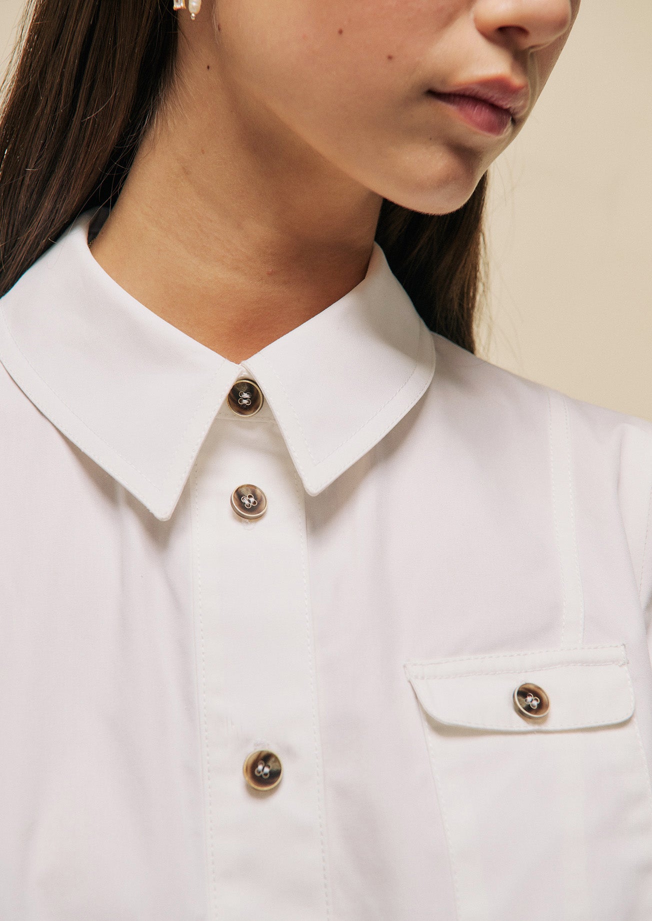 PRE ORDER: BEA CROPPED SHIRT