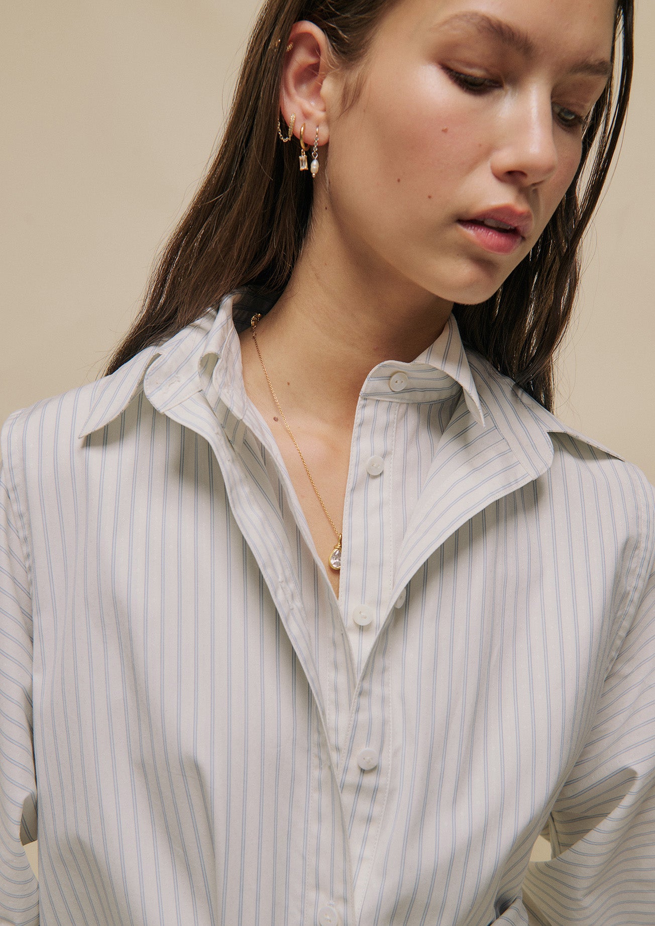 PRE ORDER: SALINA DECONSTRUCTED SHIRT DRESS