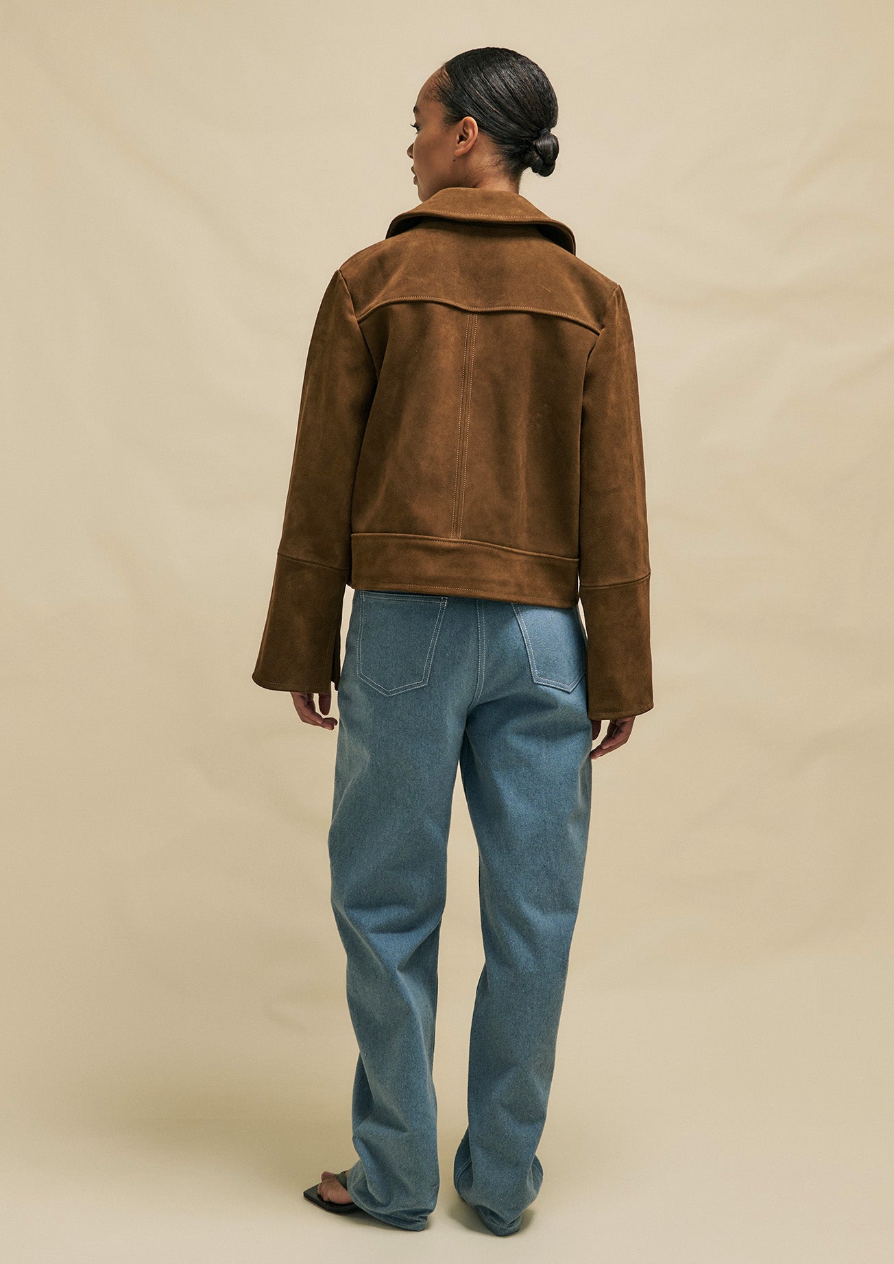 SUEDE MORRISSEY JACKET