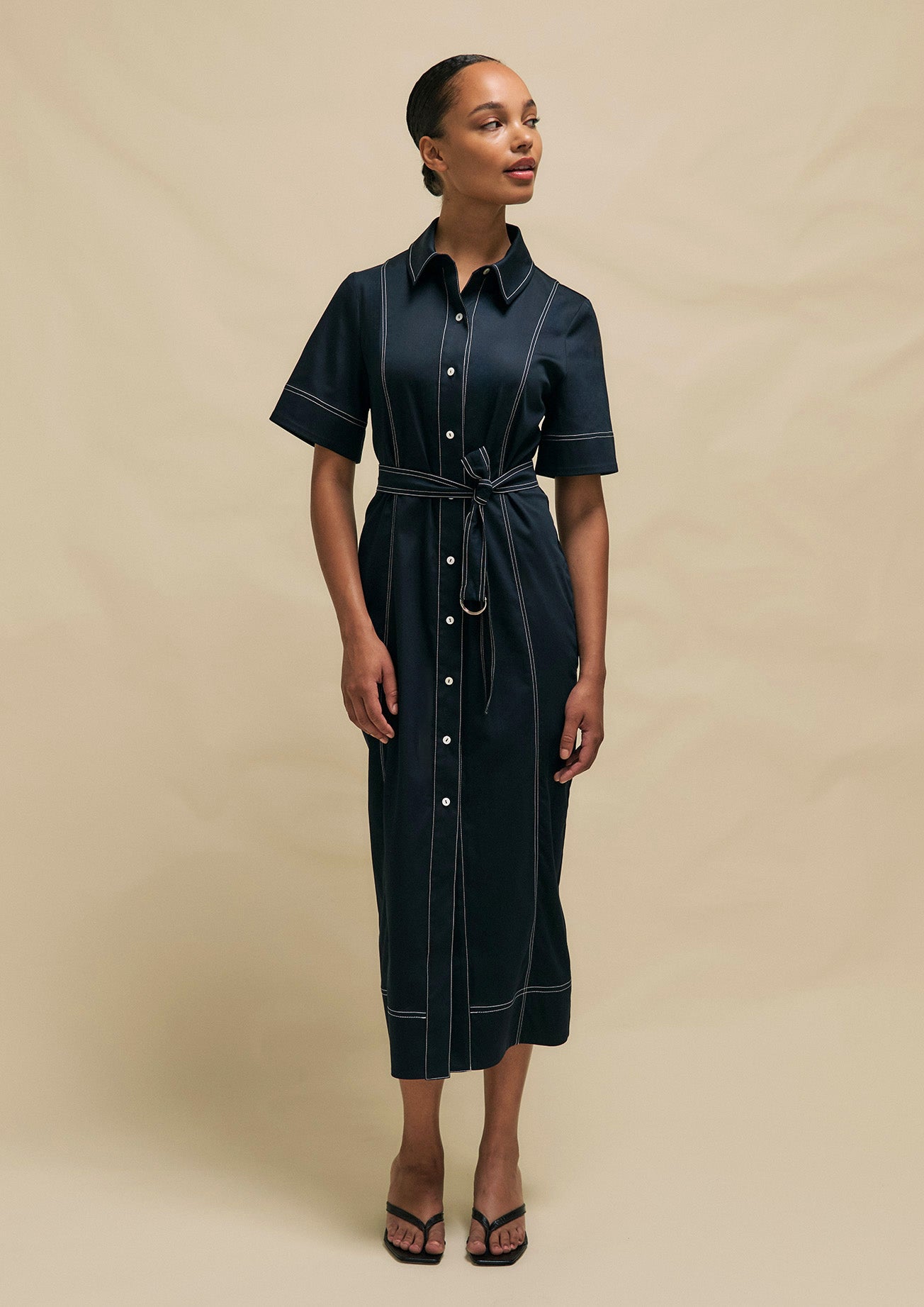 FLYNN SHIRT DRESS