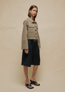 BEAU CROPPED WORKER JACKET