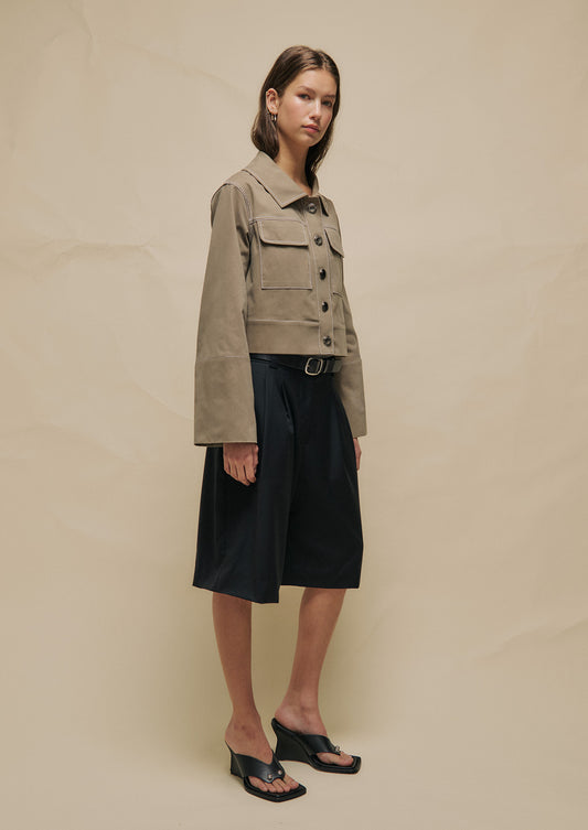 PRE ORDER: BEAU CROPPED WORKER JACKET
