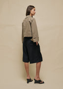 BEAU CROPPED WORKER JACKET
