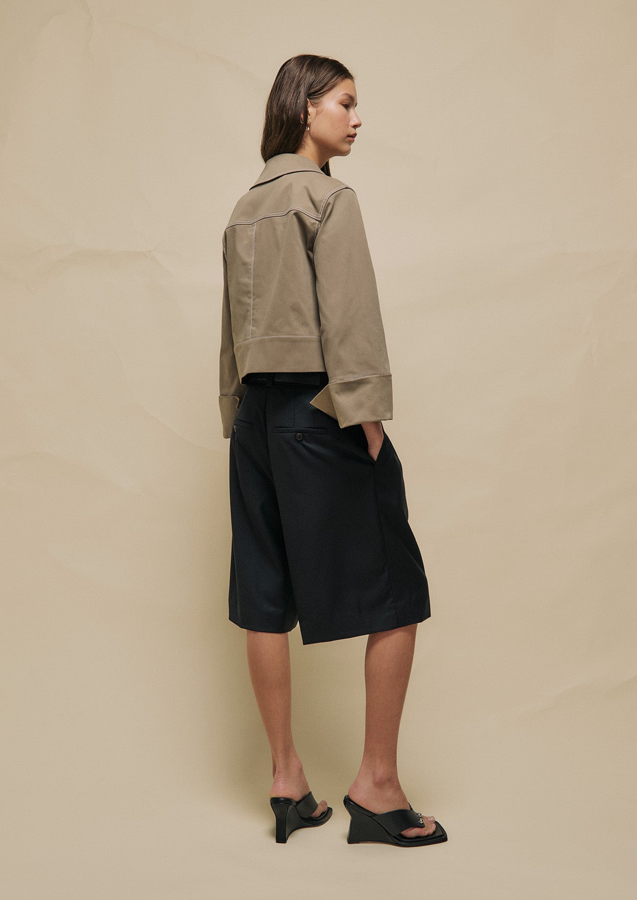 PRE ORDER: BEAU CROPPED WORKER JACKET