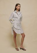 SALINA DECONSTRUCTED SHIRT DRESS