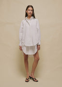 SALINA DECONSTRUCTED SHIRT DRESS