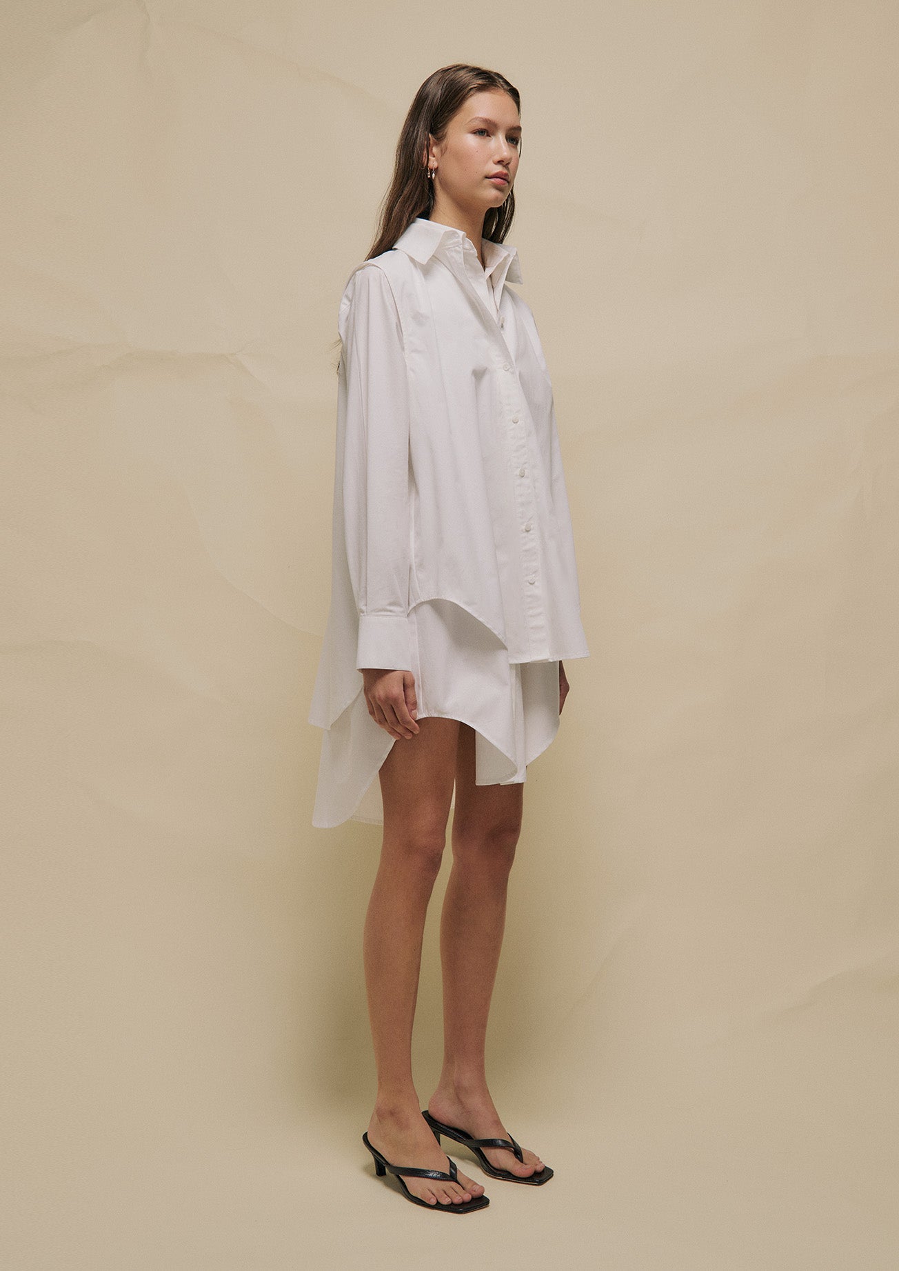 PRE ORDER: SALINA DECONSTRUCTED SHIRT DRESS