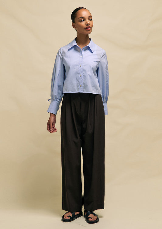 CAMILLE CROPPED SHIRT