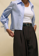CAMILLE CROPPED SHIRT