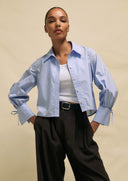 CAMILLE CROPPED SHIRT