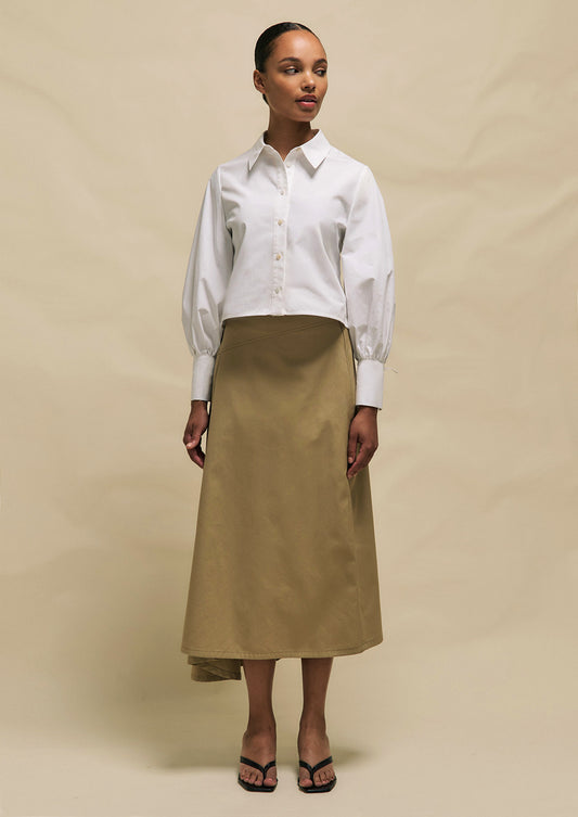 CAMILLE CROPPED SHIRT